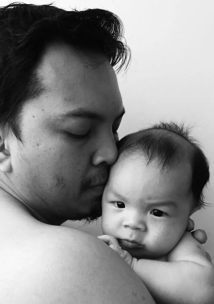 203 Dads With Their Babies Showing That Fatherhood Brings Out The Best In Men