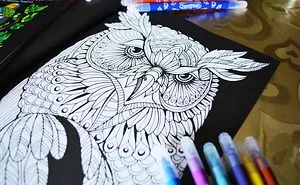 This Coloring Book Will Make You Relax With Its Awesome Animal Designs