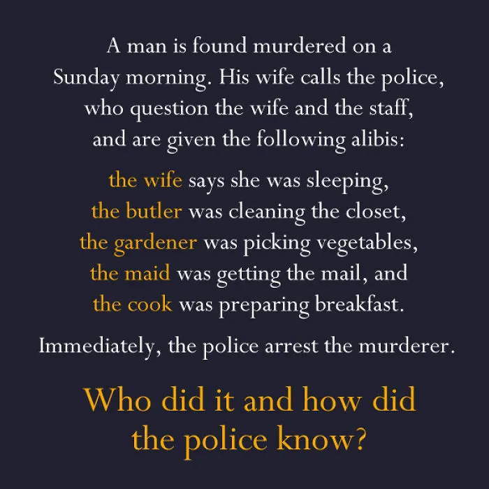 Murder Riddle