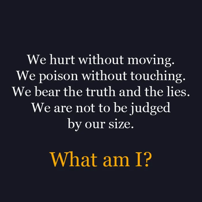 “What Am I” Riddle