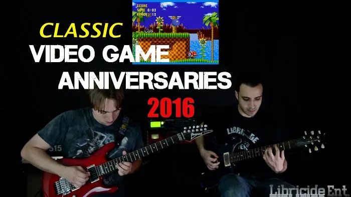 Classic Video Game Anniversary Covers 2016