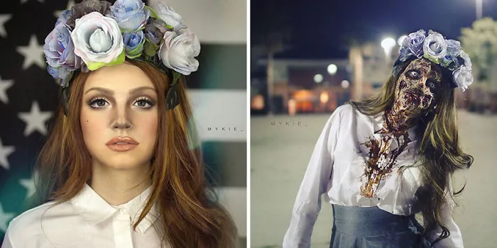 Lana Del Rey Before And After Zombie Apocalypse