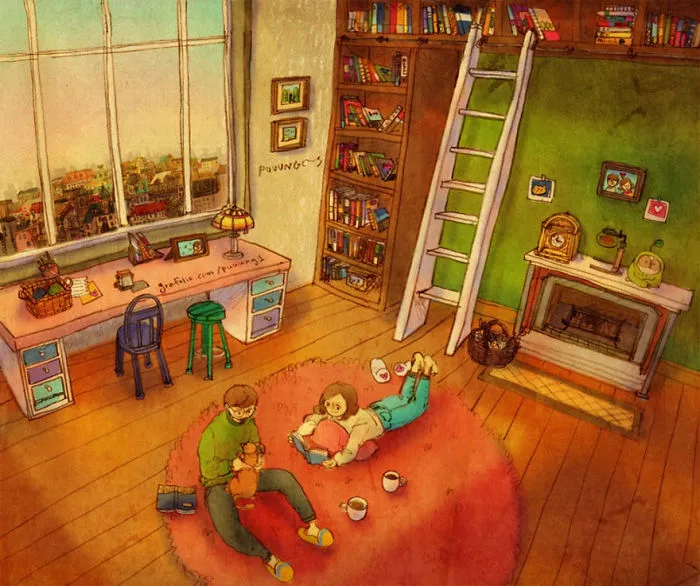 Spending A Day At Home Together