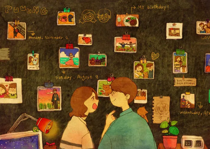 Making Him A Wall Of Your Photos To Always Be Reminded Of Every Beautiful Thing You Did Together