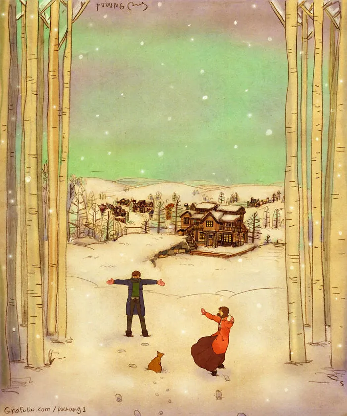Playing In The Snow