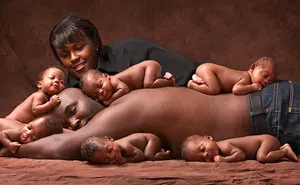 McGhee Sextuplets Recreate Viral Photo 6 Years Later