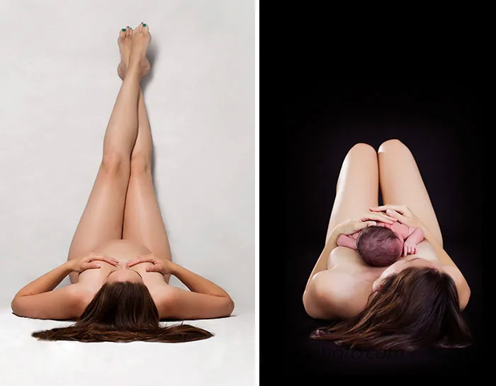 90 Before & After Pics Of Mothers Going Through The Most Beautiful Transformation