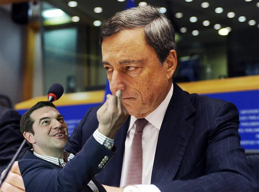 The President Of European Central Bank Is Clearly Not Enjoying This