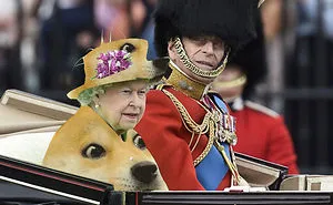 The Queen's 'Green Screen' Outfit Sparks A Hilarious Internet Reaction