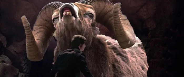 Luke Battles The Rancor Sheep