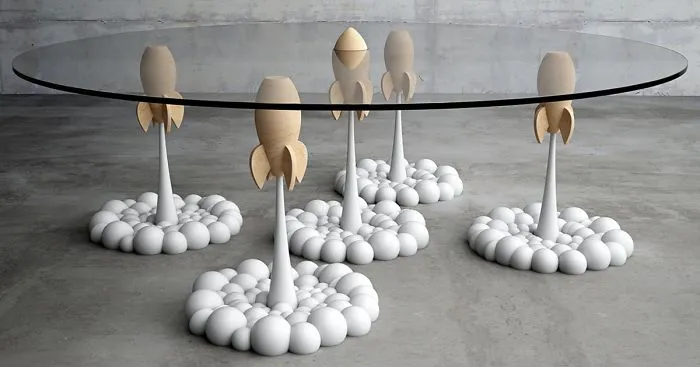 Rocket Coffee Table By Stelios Mousarris