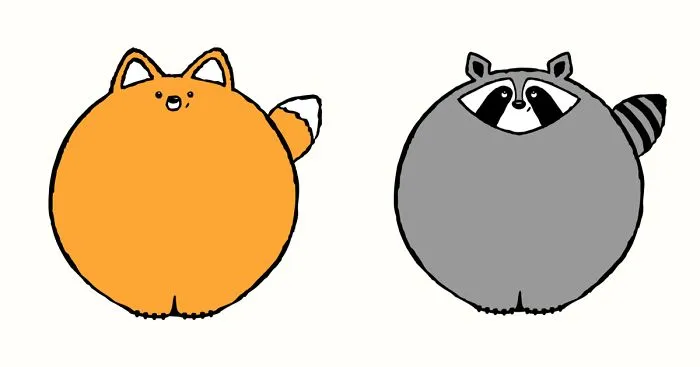 What If All Animals Were Circle-Shaped? (33 Pics)
