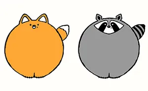What If All Animals Were Circle-Shaped? (33 Pics)
