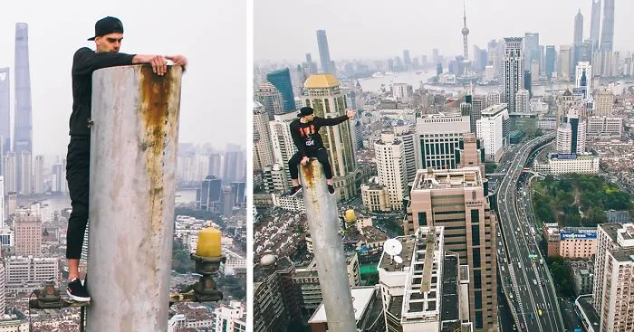 The Idea Of Climbing The 'Peak Of Shanghai' Was In My Head For A Long Time, So I Finally Did It