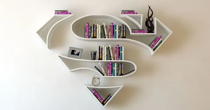 Superhero Bookshelves By Turkish Artist Burak Doğan