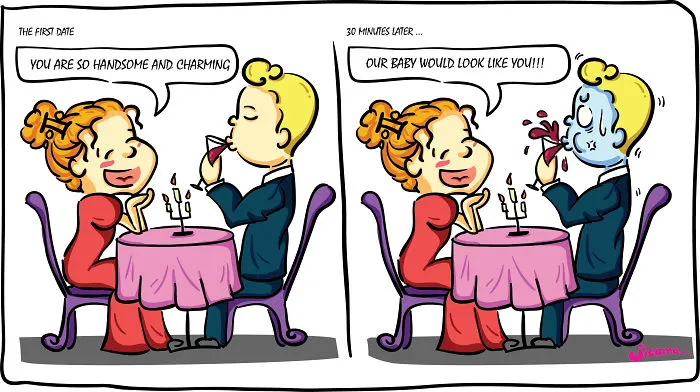 I Draw Hilarious Comics About Girls In Love