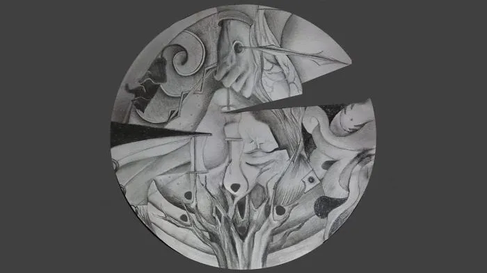 I Made A Timelapse Video With A Friend As A Project For  Illustration Class