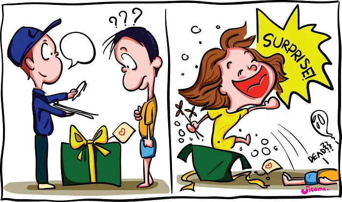 I Draw Hilarious Comics About Girls In Love