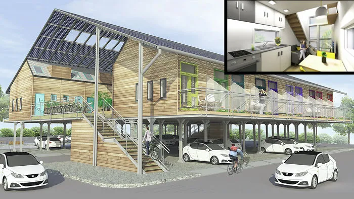 Architecture Cutting Costs On Expensive Sites By Building On Car Parks