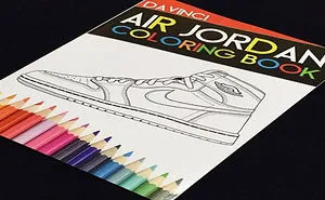 Air Jordan Coloring Book Will Make Adults Color Like Never Before