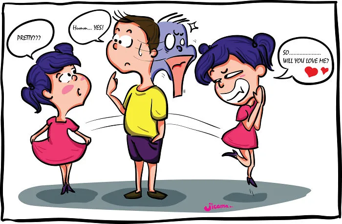 I Draw Hilarious Comics About Girls In Love