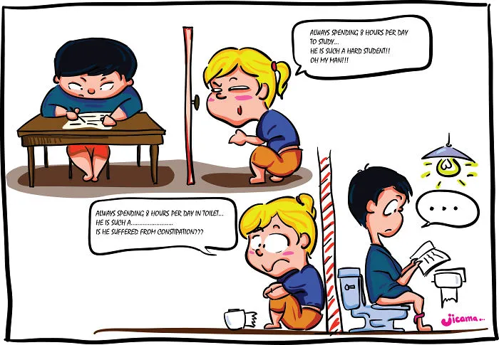 I Draw Hilarious Comics About Girls In Love