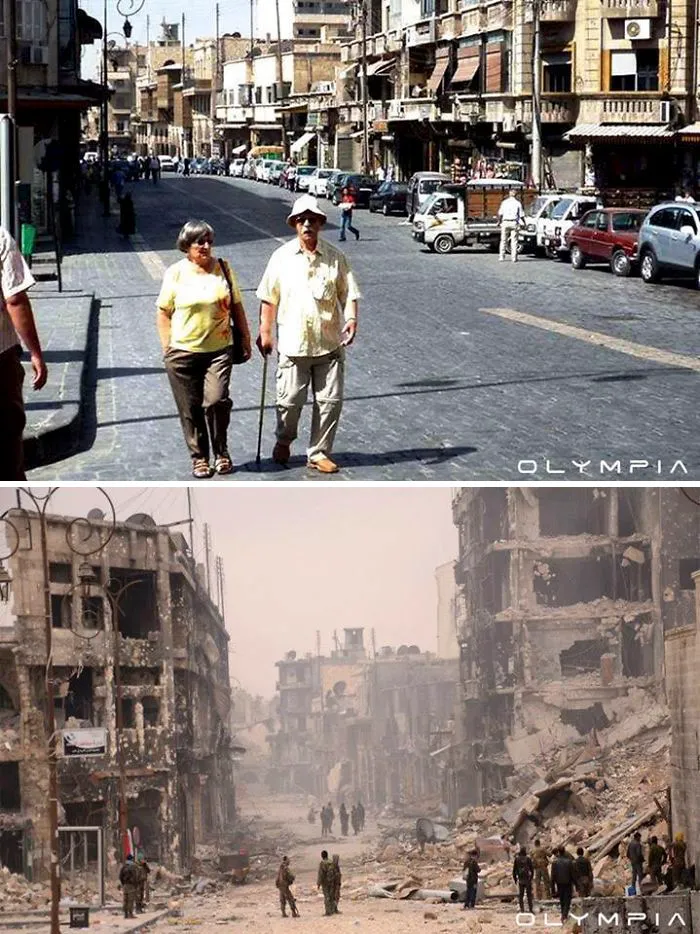 20 Photos Describe The "war"