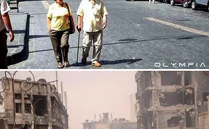 28 Before-And-After Pics Reveal What War Did To The Largest City In Syria