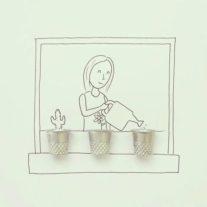 Everyday Objects Turned Into Imaginative Illustrations (Part 2)