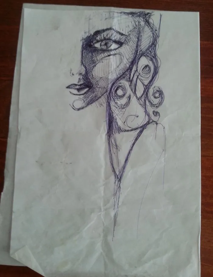 I Found Old And New Works In A Folder. I Named The Folder „million Faces“ Due To Its Content.