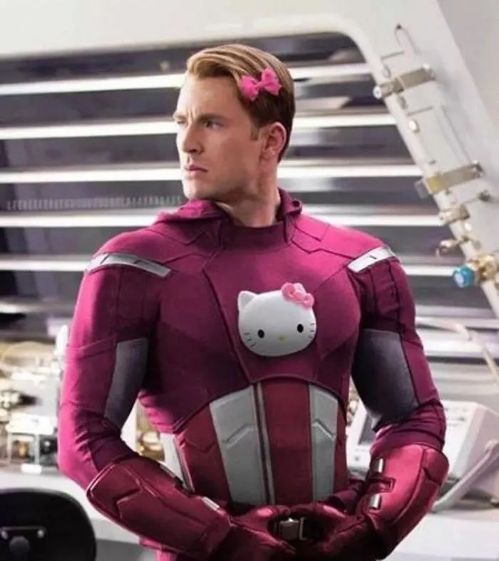 Characters In Hello Kitty Costume !!