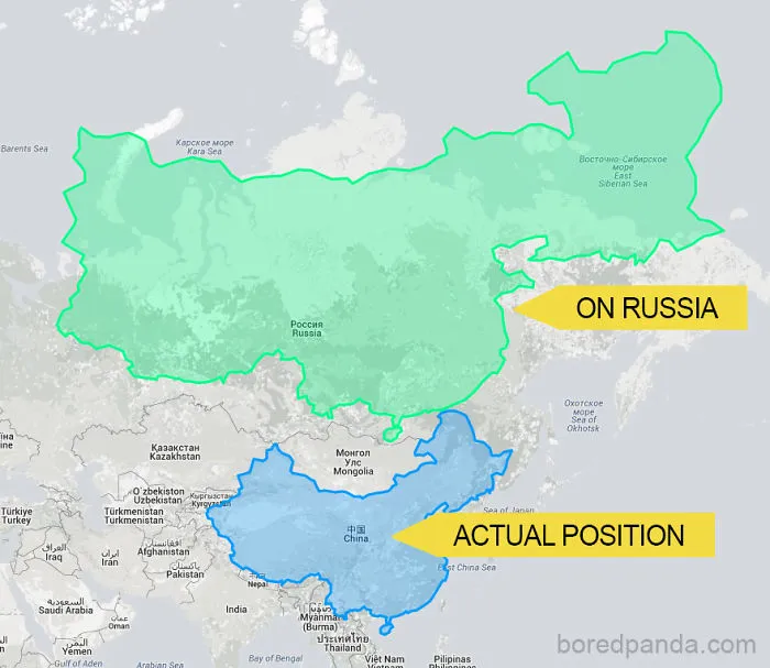 China sobre Rusia