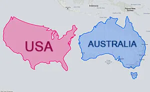 30 Real World Maps That Show The True Size Of Countries