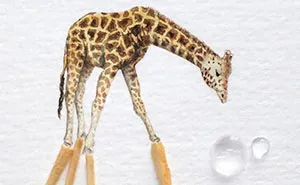 Tiny Paintings That I Create With Watercolor