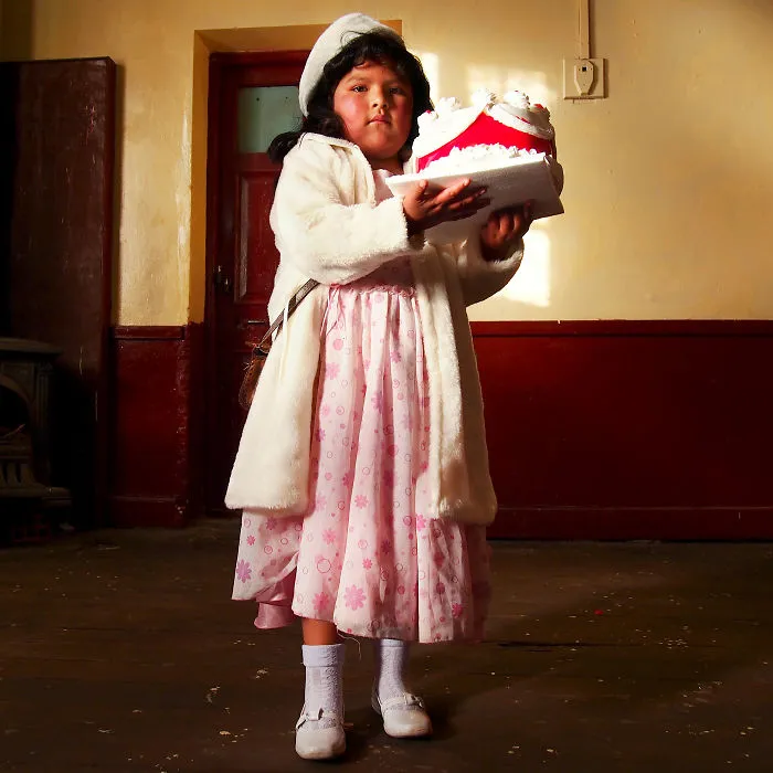 Lydia, Ready For The School Ball (No Parents Allowed!). Uyuni, Bolivia