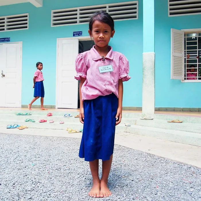 Kanitha, Student At Happy Chandara. Phnom Penh, Cambodia