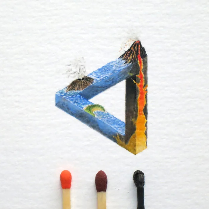Tiny Paintings That I Create With Watercolor