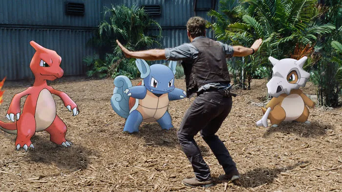 Charmeleon Wartortle And Cubone Join Jurassic World