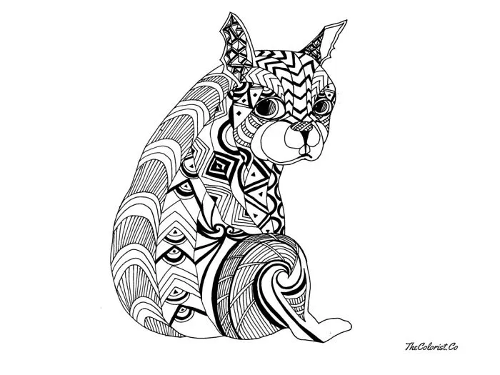 I Create Intricate Line Drawings Of Dogs