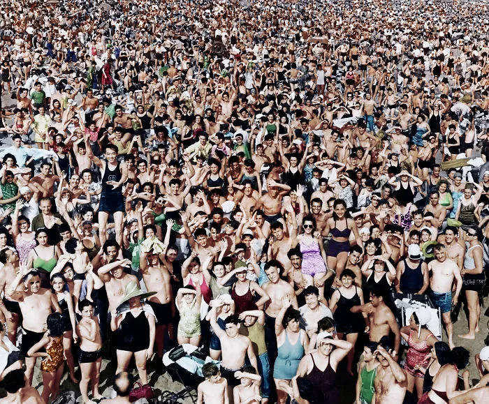 51 Hours Colorizing A Piece Of Coney Island History.