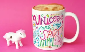 I Designed These Unicorn Mugs So We Can All Have More Peace & Love With Our Morning Coffee