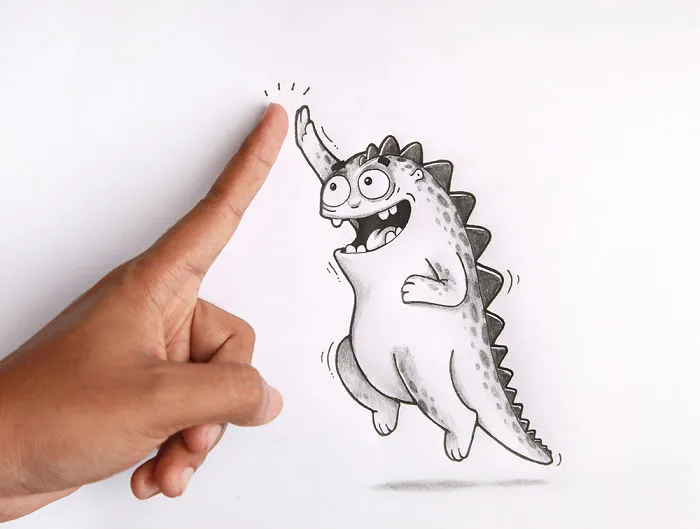 Playing With Our Little Cartoon Dragon Pet (Part 2)