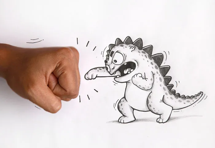 Playing With Our Little Cartoon Dragon Pet (Part 2)
