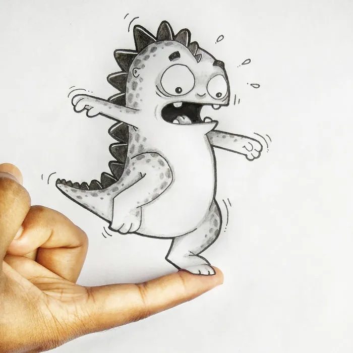 Playing With Our Little Cartoon Dragon Pet (Part 2)