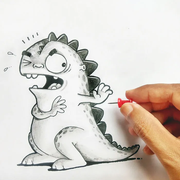 Playing With Our Little Cartoon Dragon Pet (Part 2)