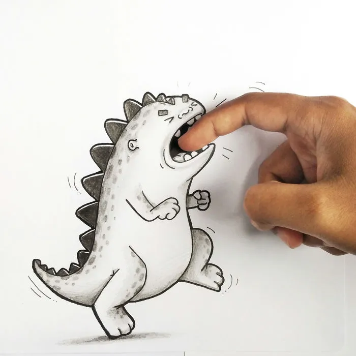 Playing With Our Little Cartoon Dragon Pet (Part 2)