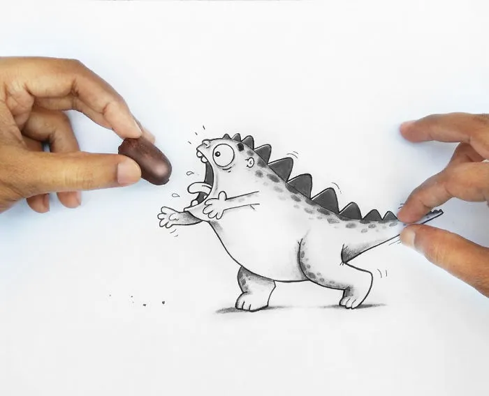 Playing With Our Little Cartoon Dragon Pet (Part 2)