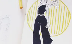 Instead Of Taking Selfies I Draw Myself During My 3rd Visit In Japan