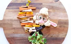 To Make My Son Eat Healthy Food, I Turn It Into His Favorite Cartoons