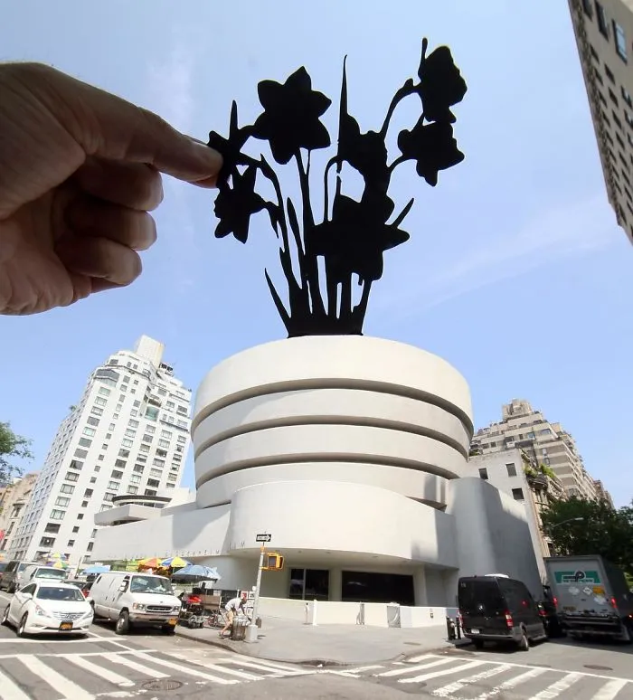 Growing Flowers At Guggenheim Museum, New York